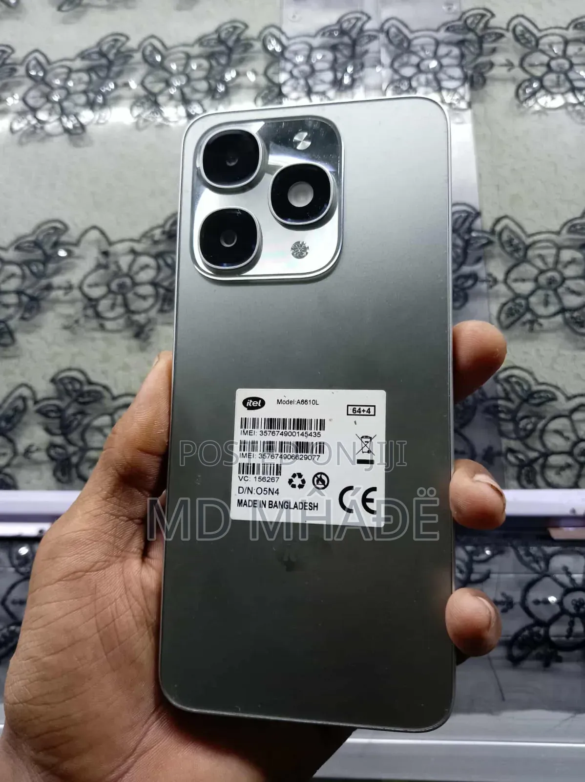 New Itel A90 64 GB Silver