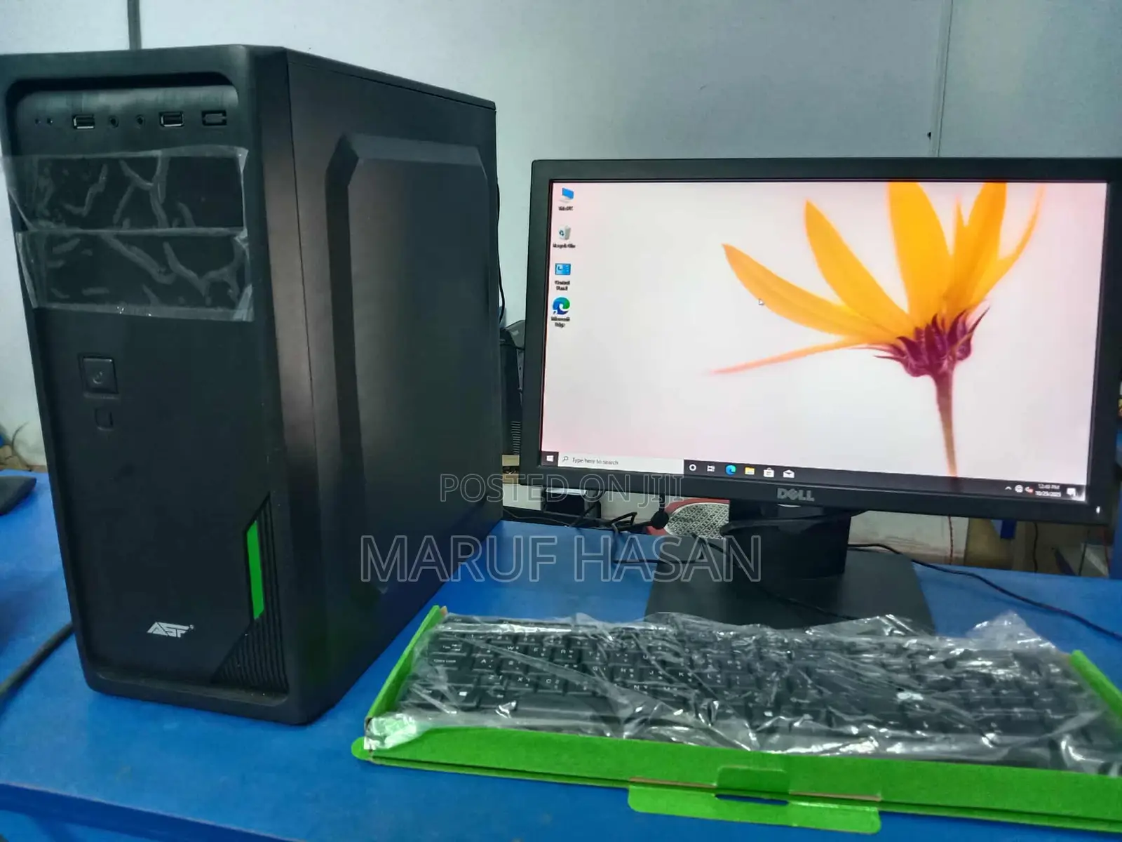 Intel Core I5 Msi 81 Board 8gb Ram ও Dell 19” Monitor সহ ফুল Pc