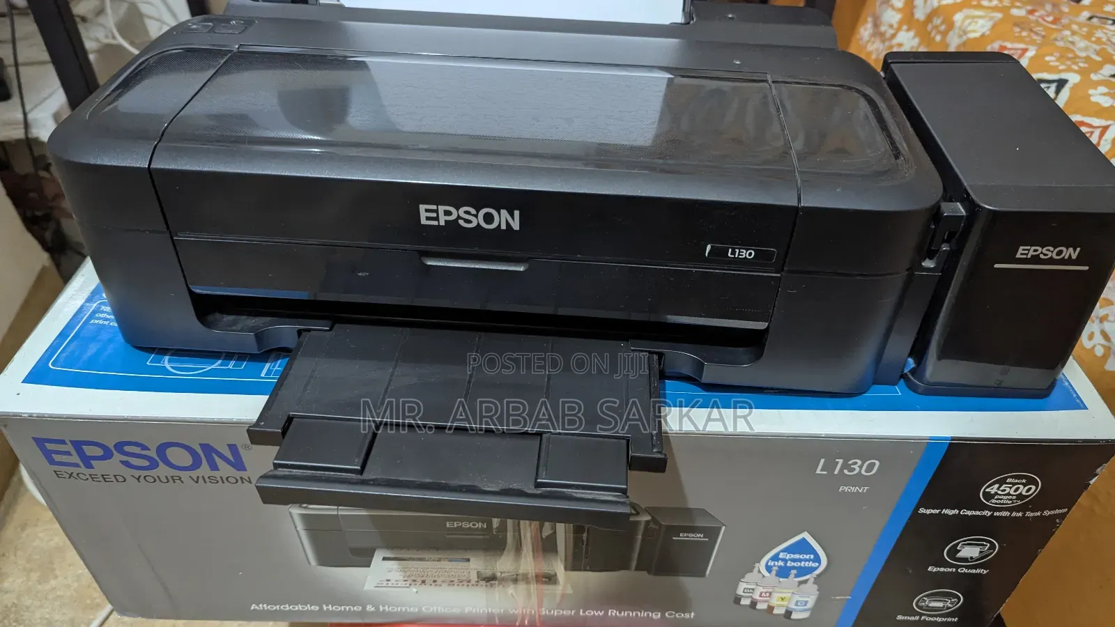 Epson L130 Ink Tank Printer বিক্রয় হবে