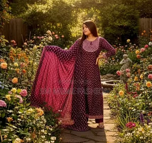 Readymade Gown Three Piece