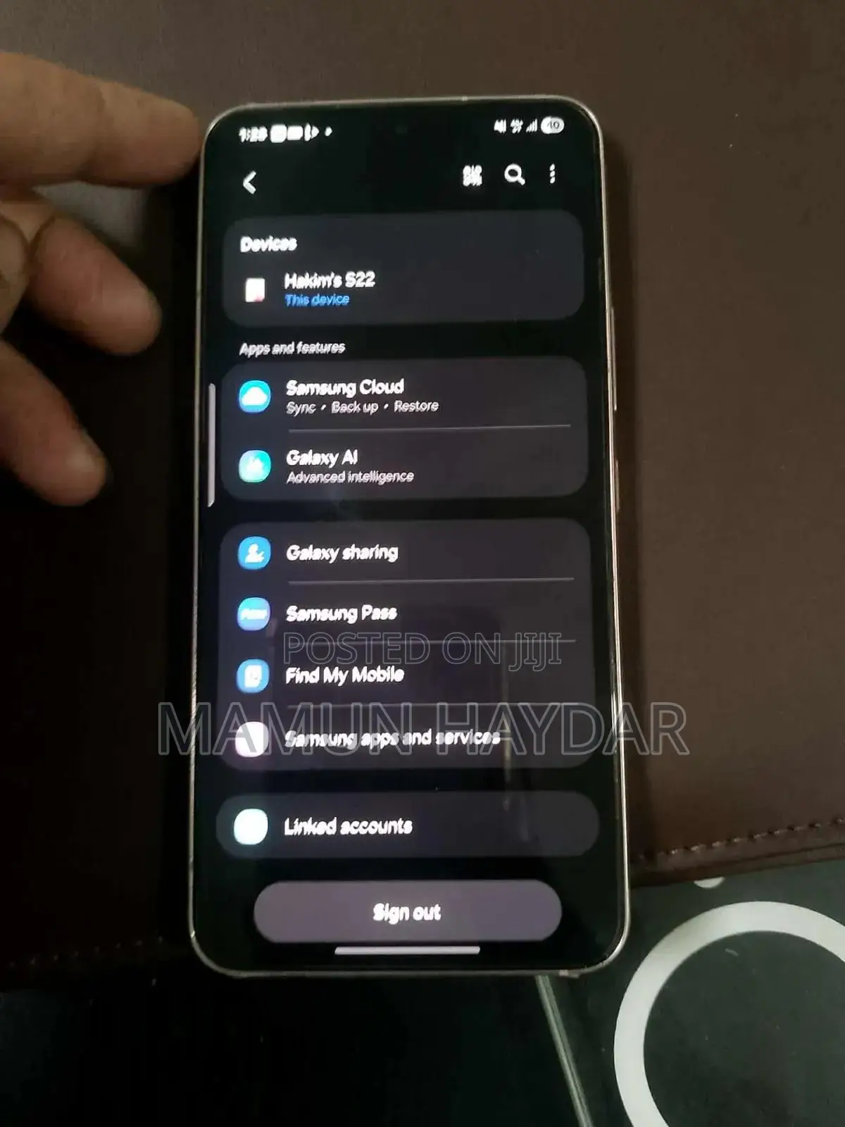 Samsung Galaxy S22 5G 256 GB Bronze