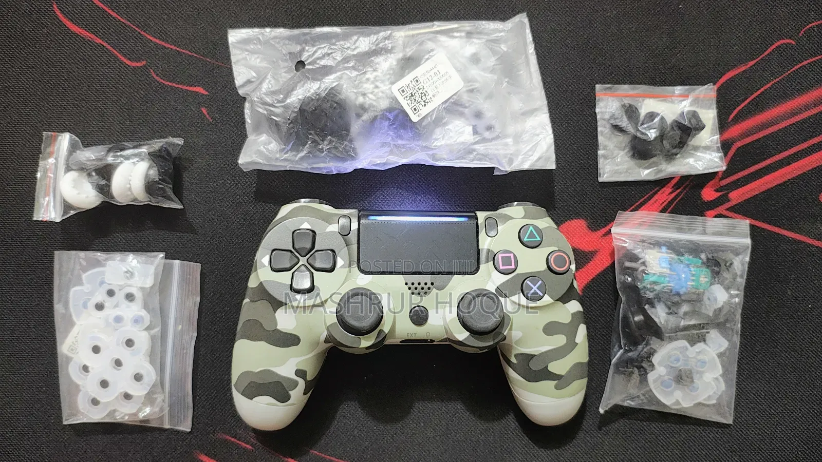 Ps4 Dual Shock Controller| Wireless Gamepad| Joystick| Touchpad Mic