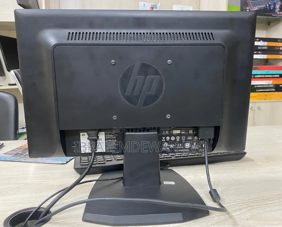Hp 19" Full Fresh Led Monitor ,Resolution (1366x768)