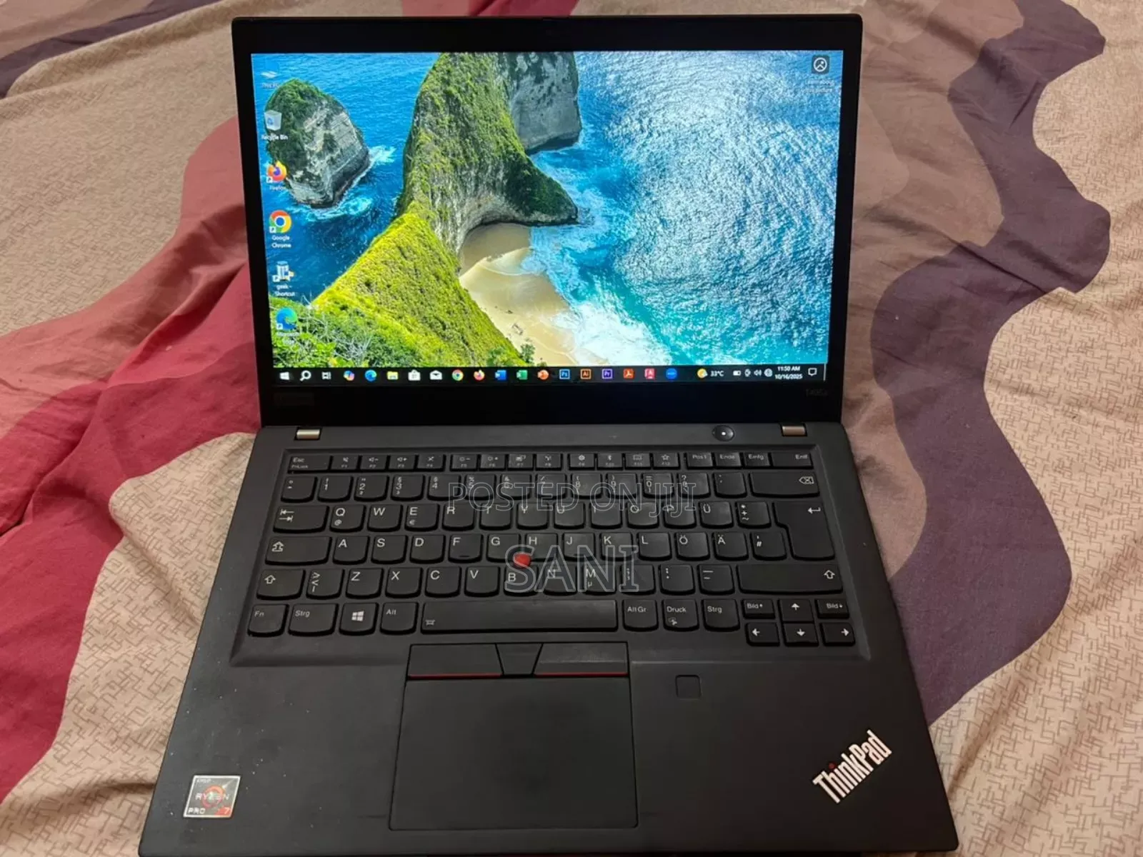Laptop Lenovo ThinkPad T495s 16GB AMD Ryzen 7 SSD 256GB