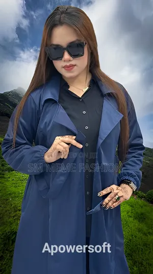 Stylish Ladies Overcoat (Belt System)