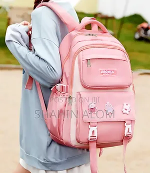 Photo - Kids Backpack Children School Bags for Girls Orthopedic Waterproof