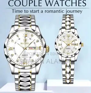 Binbond Brand Luxury Fashion Couple Watch