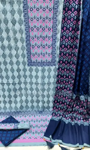Vip Block Print Three-Piece Set