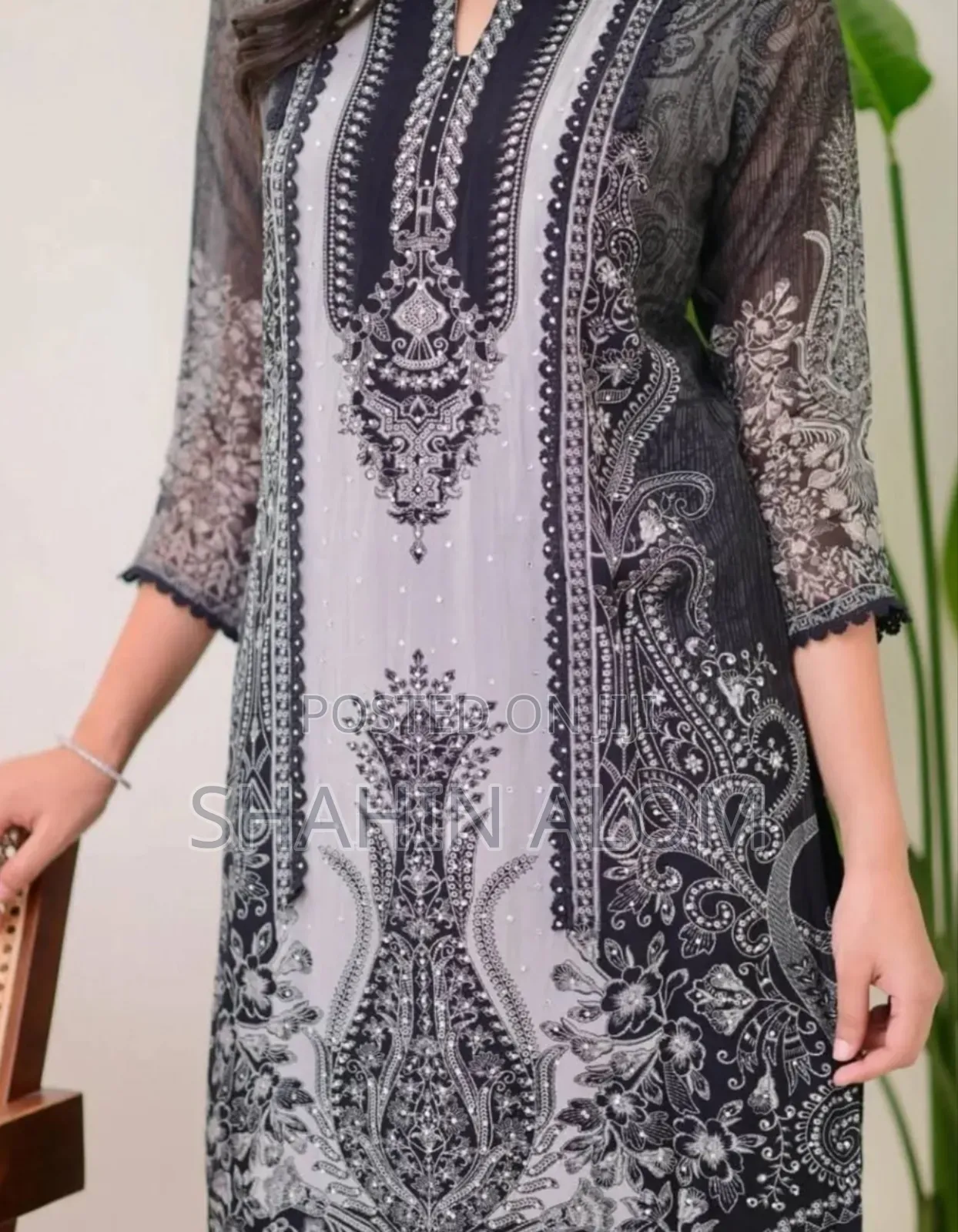 Digital Print Three Piece