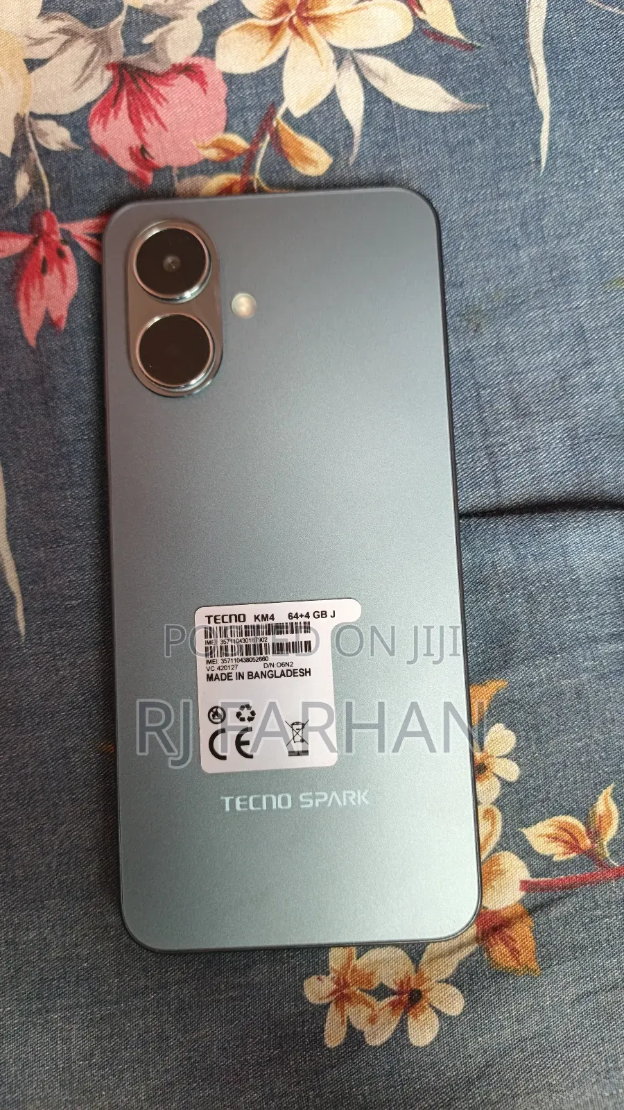 New Tecno Spark Go 64 GB Black