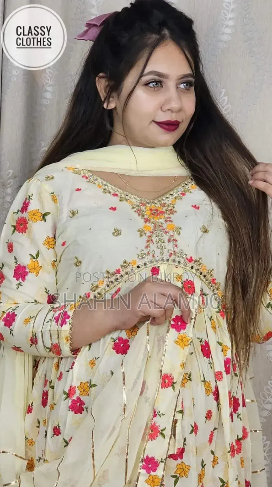 আলিয়া কাট থ্রি পিস