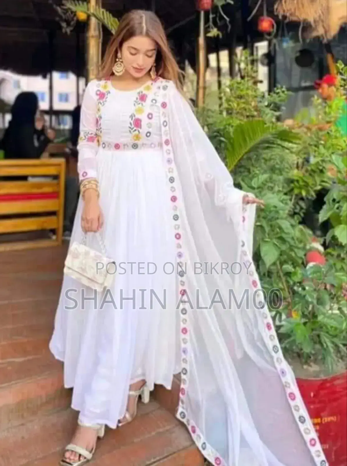 Georgette Embroidered 4 Piece