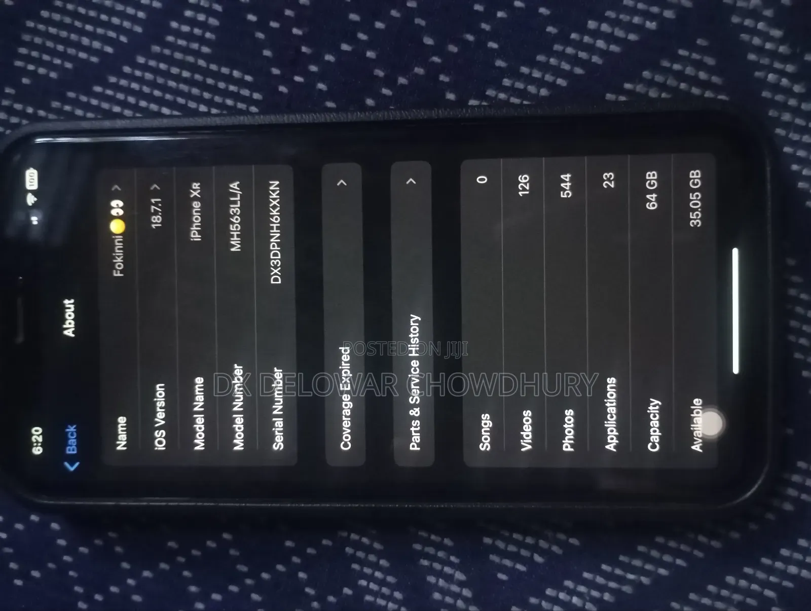 Apple XR 64 GB Black