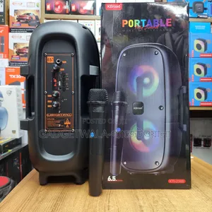 KTS-2388 RGB Speaker With Wireless Microphone