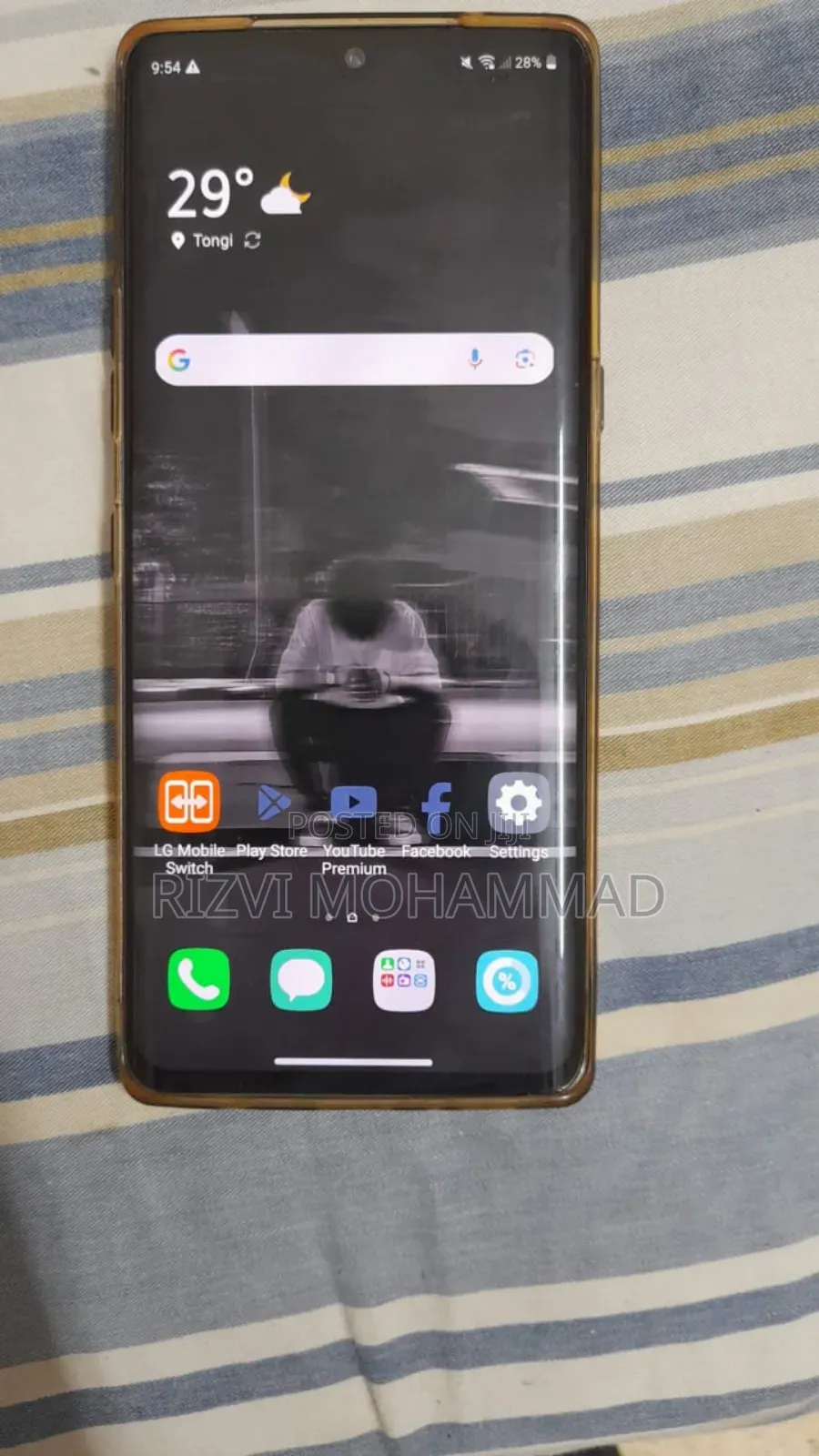 LG Velvet 5G 128 GB Black