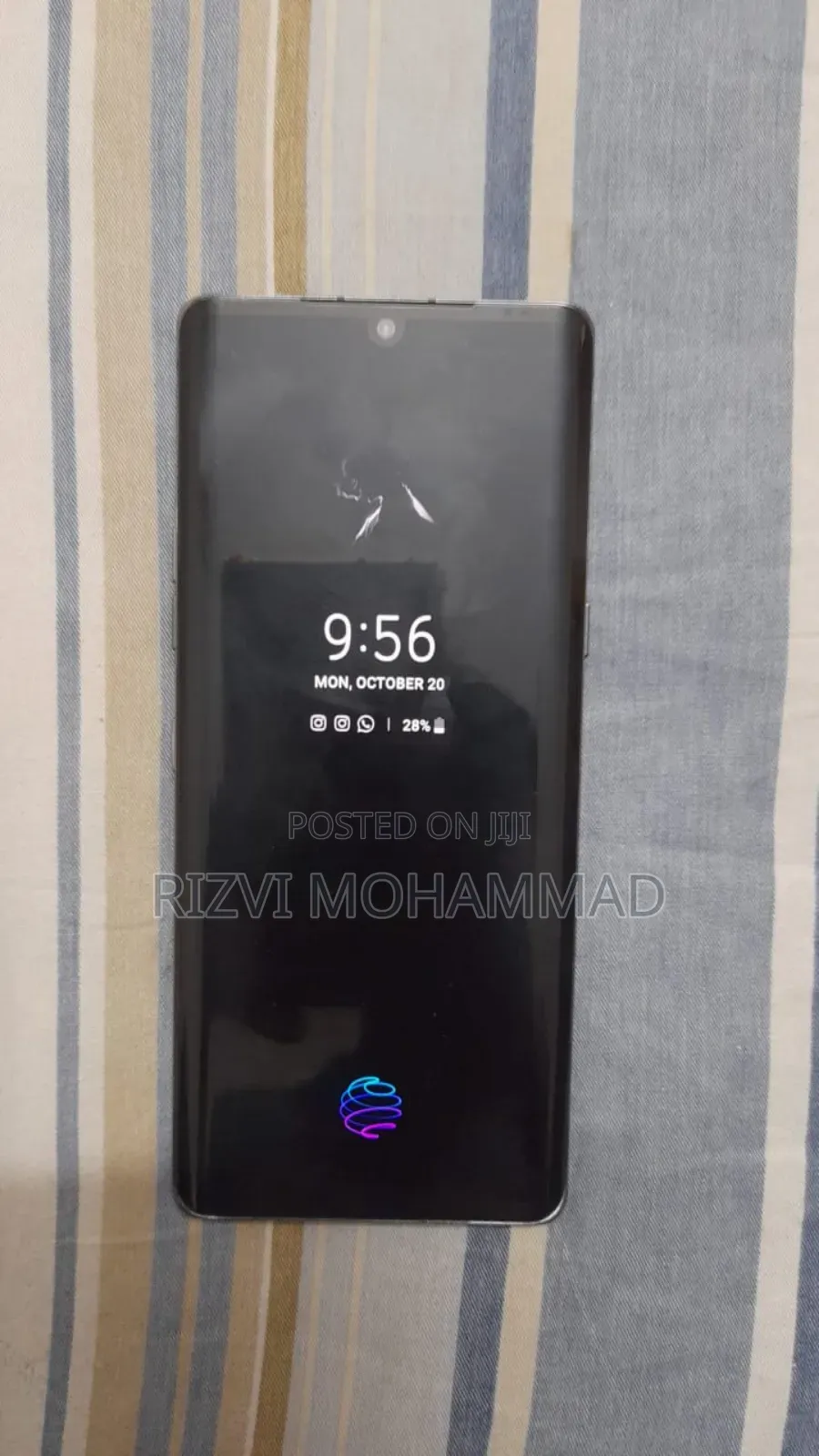 LG Velvet 5G 128 GB Black