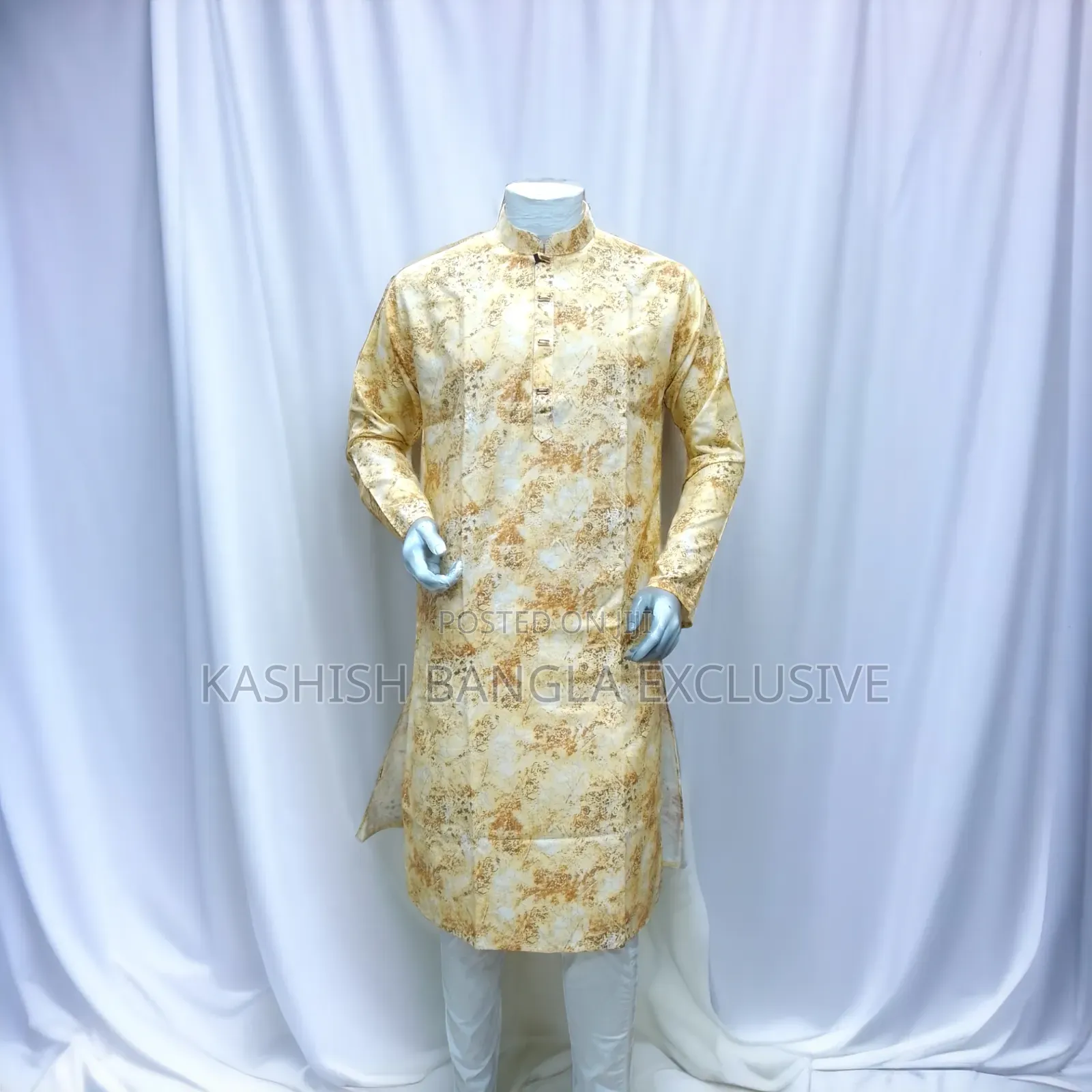 Digital Print Panjabi - Multicolor - Size: 38-44