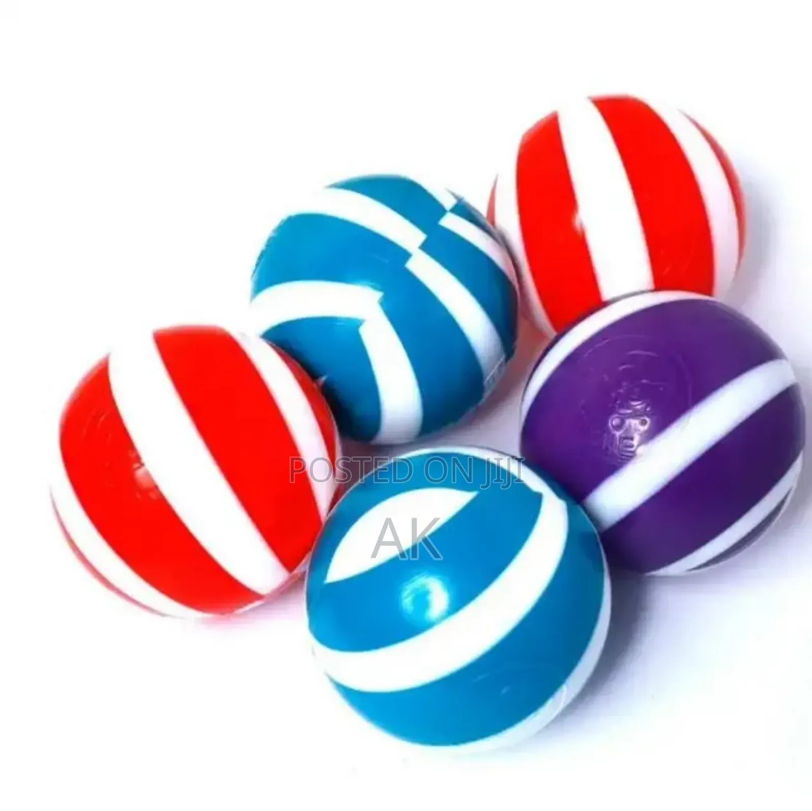 High Quality - Double-Colored Plastic Kids Ball (Set of 10)