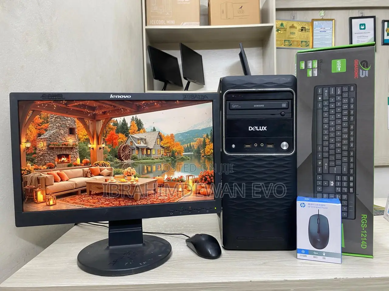 Desktop Computer Gigabyte GC-NB1590 4GB Intel Core 2 Duo HDD 32GB