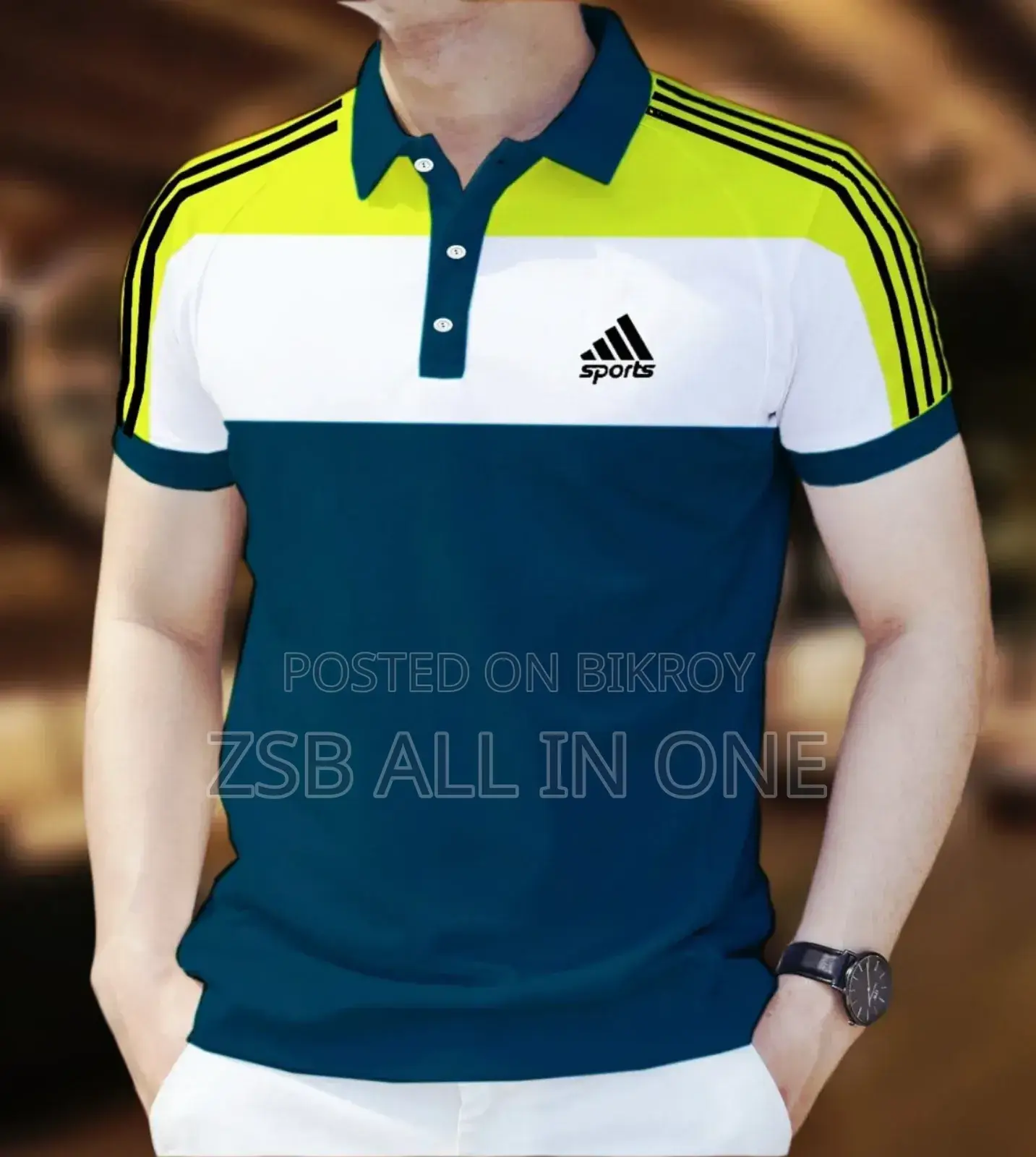 Stylist Casual Polo Shirt New Update Style Man