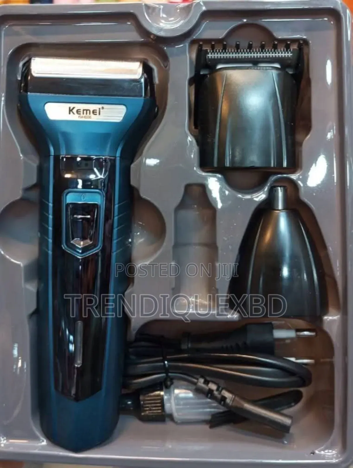 Kemei Km-6330 3-in-1 Rechargeable Trimmer