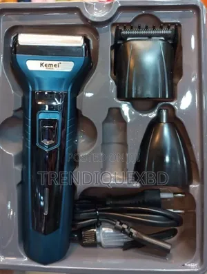 Kemei Km-6330 3-in-1 Rechargeable Trimmer