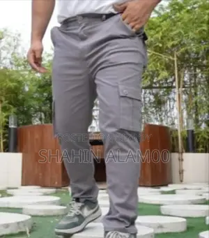 প্রিমিয়াম ৬ পকেট কার্গো গ্যাবার্ডিন প্যান্ট