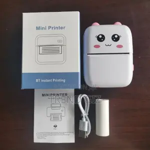 Mini Bluetooth Thermal Printer | Wireless Portable | Ink-free Printing