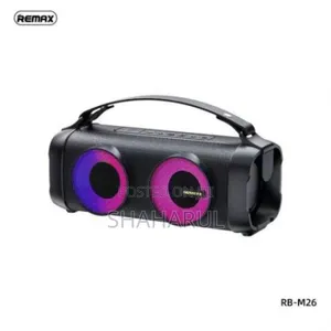 Photo - Remax Rb -M26 Freezen Portable TWS RGB Wireless Bluetooth Speaker