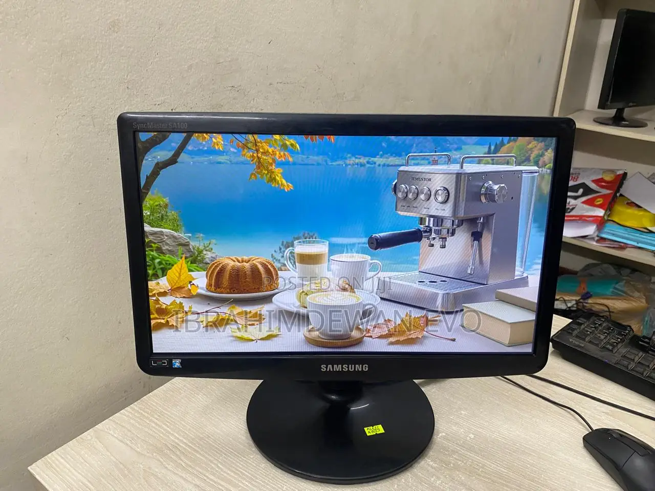 Samsung 19" Full Fresh Led Monitor ,Resolution (1366x768)