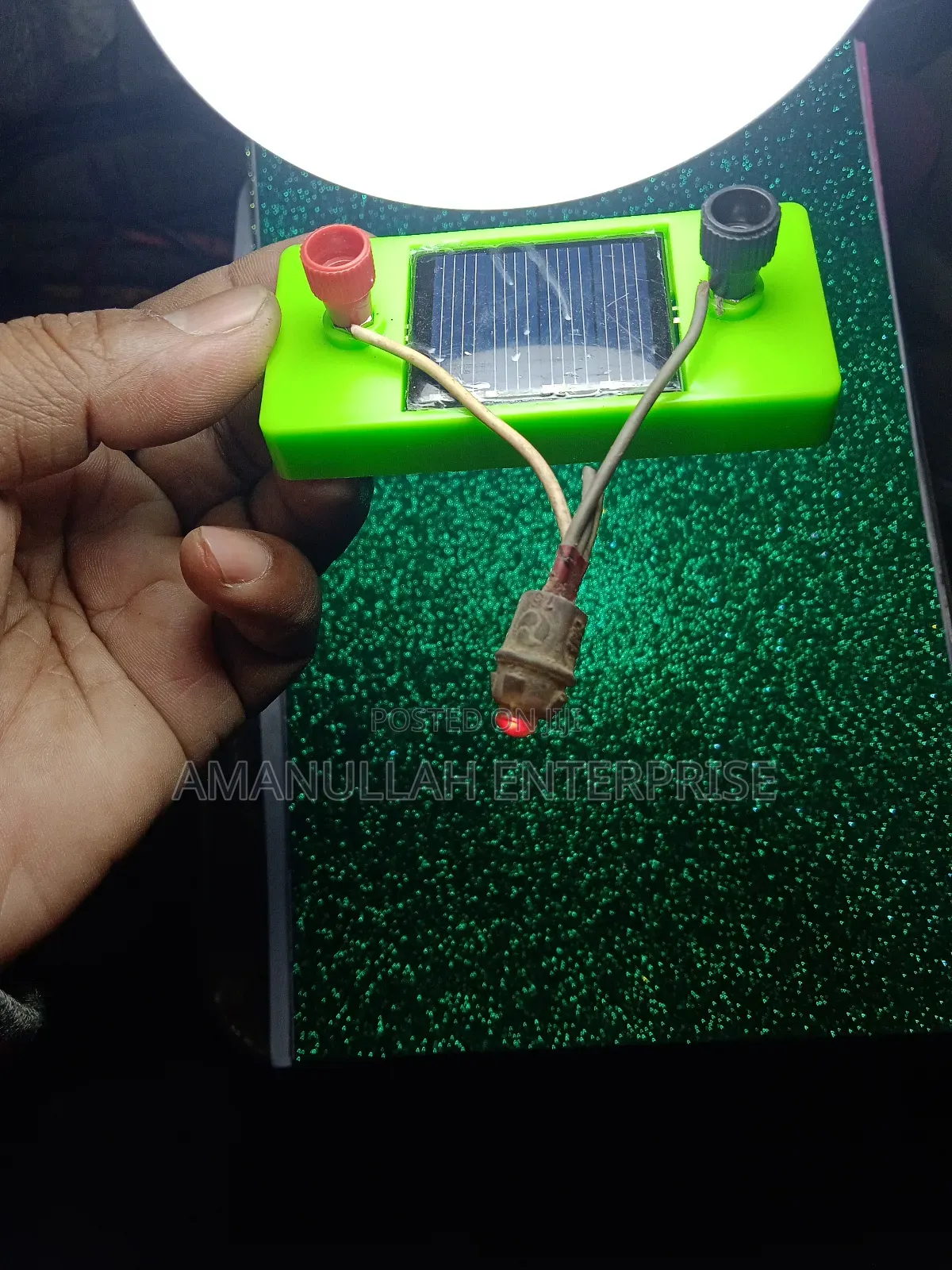 Small Solar Panel, Also Known as a Photovoltaic (Pv) Module