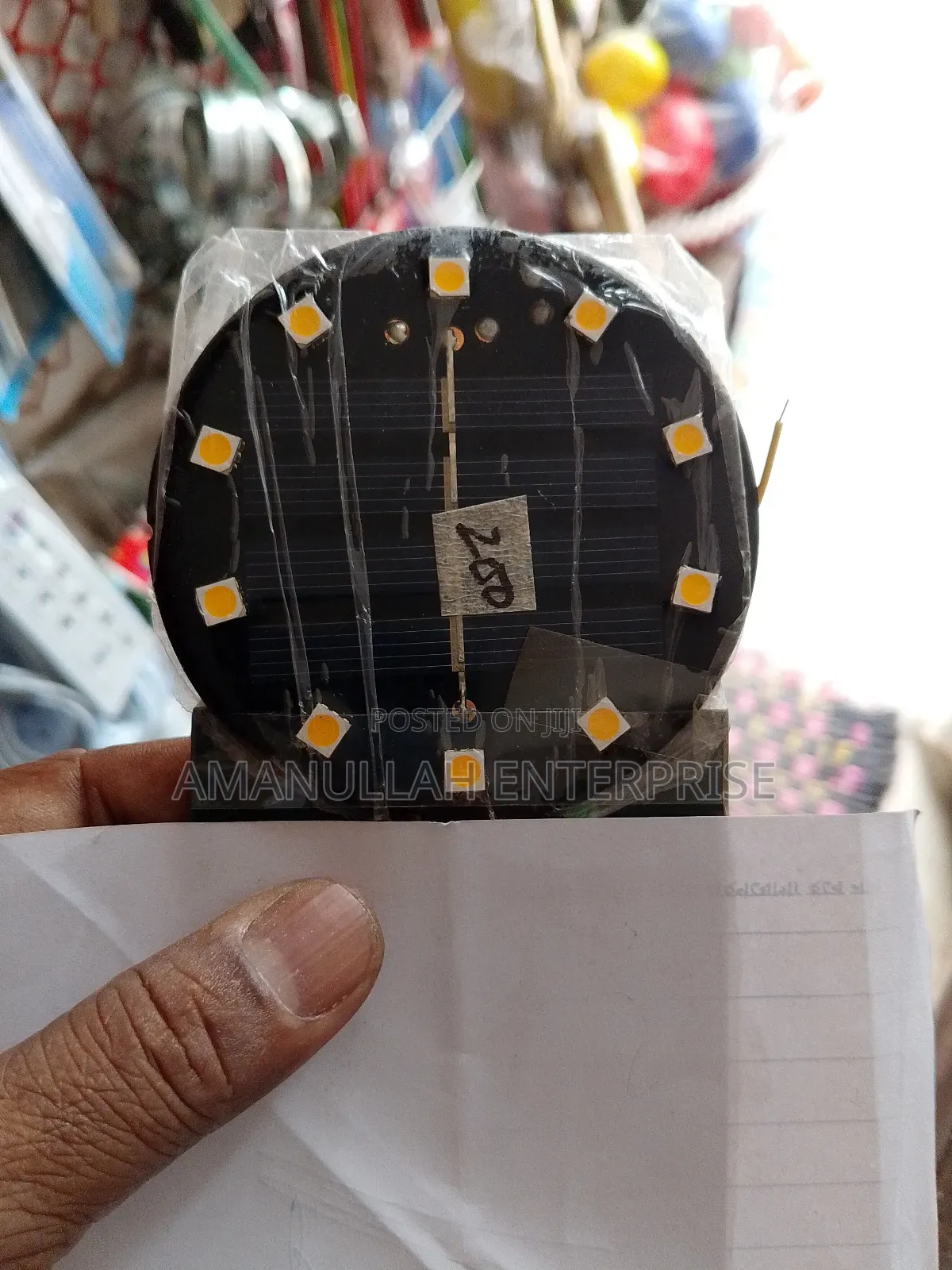 Solar-Powered Led Ground Light.