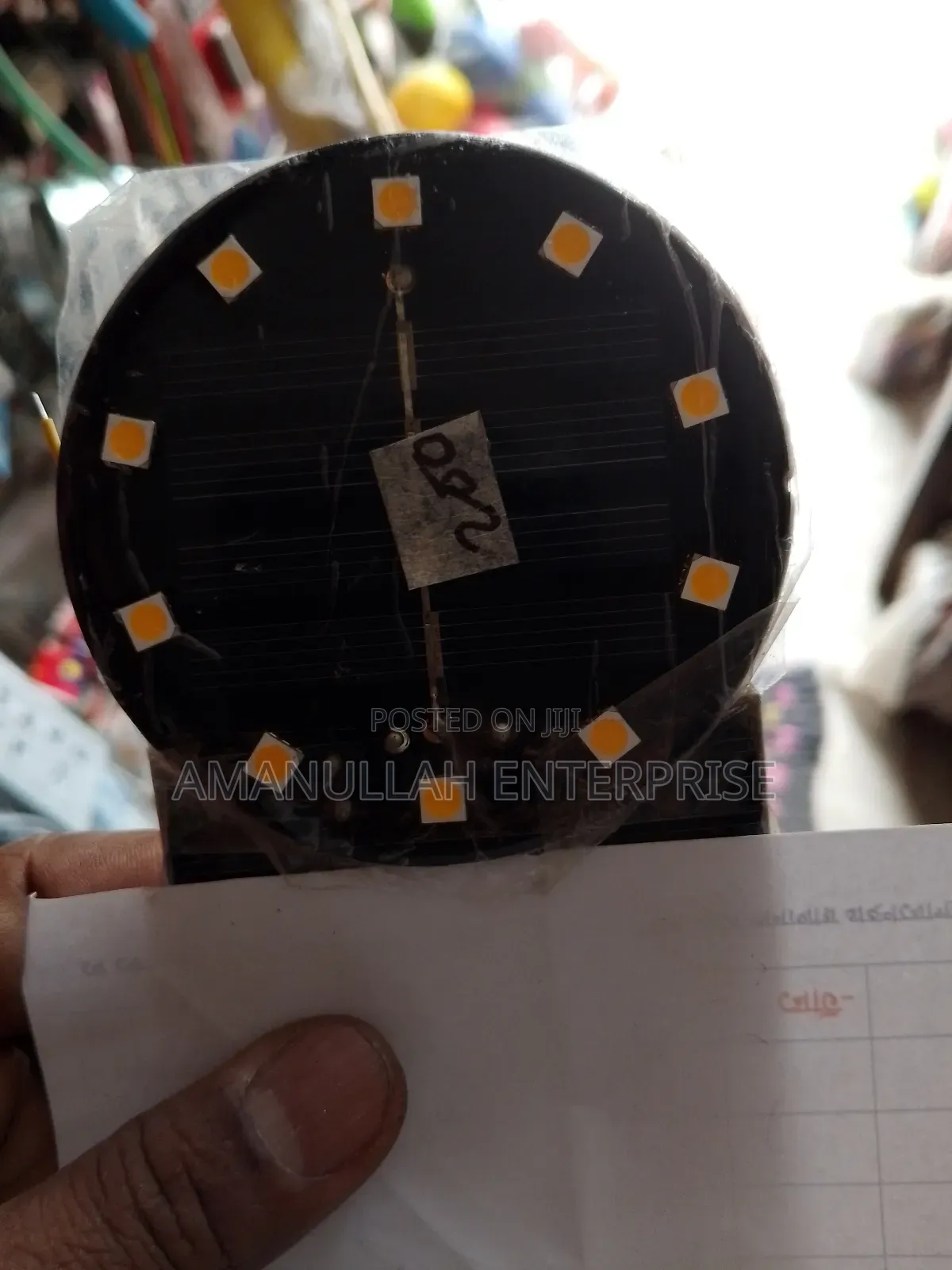 Solar-Powered Led Ground Light.