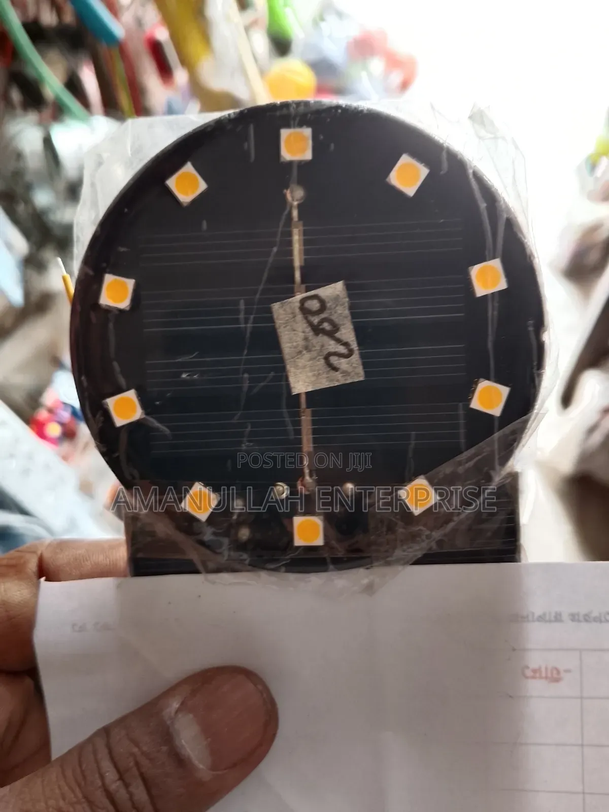 Solar-Powered Led Ground Light.