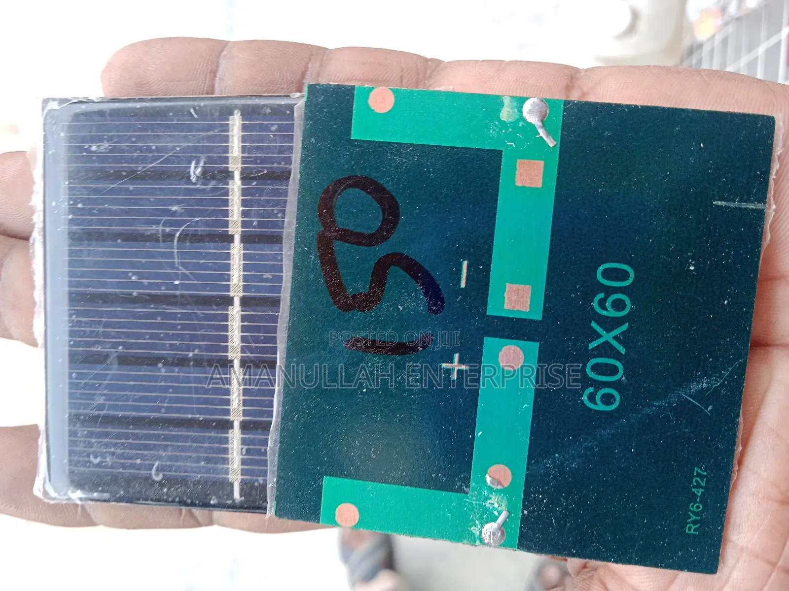 Mini Solar Panel Convert Sunlight Into Electrical Energy.