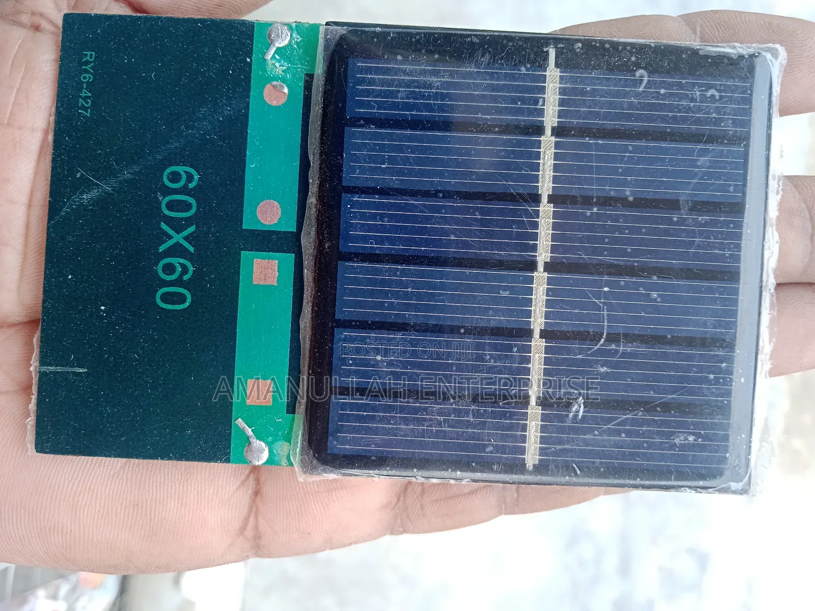 Mini Solar Panel Convert Sunlight Into Electrical Energy.