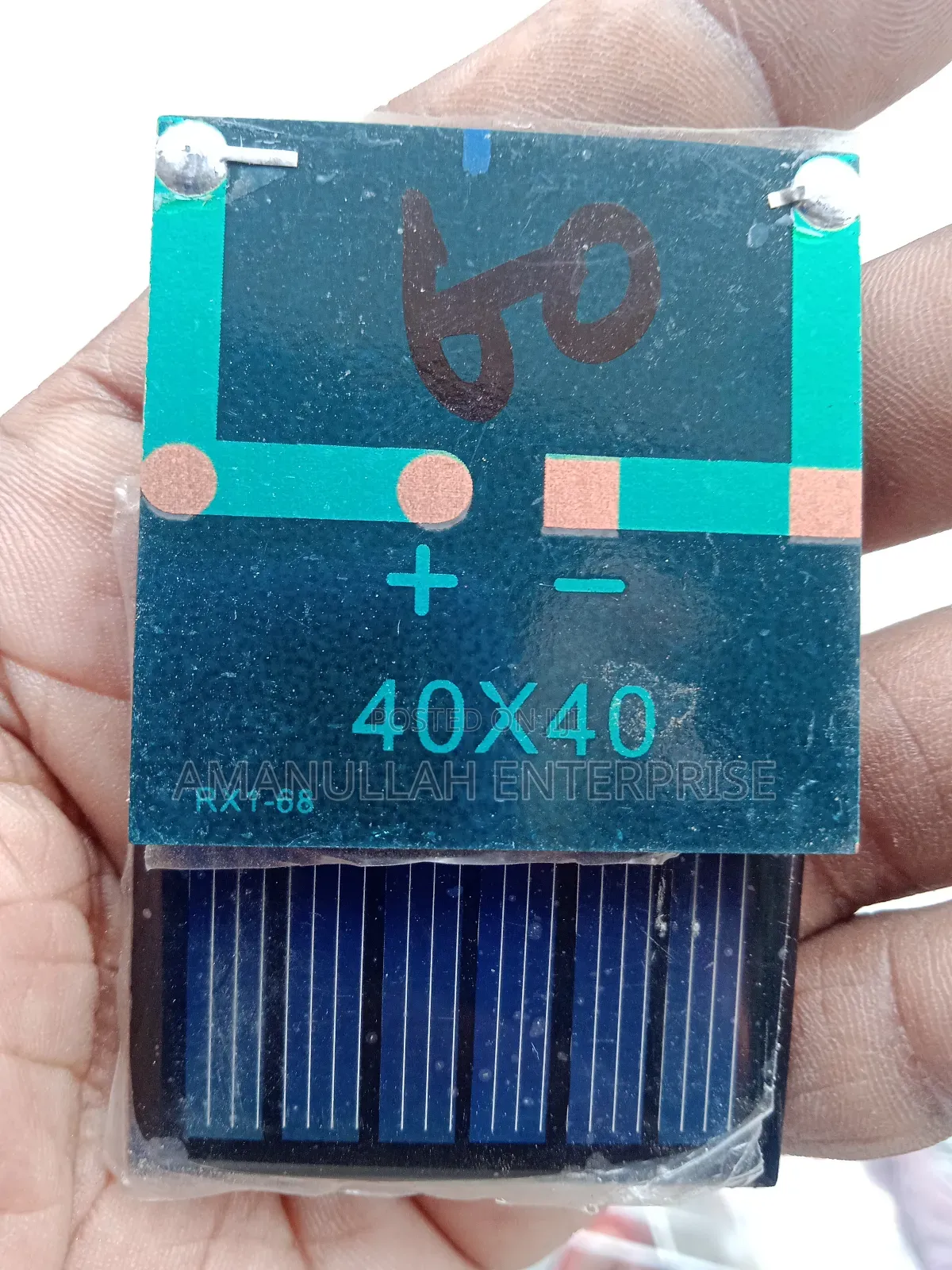 Mini Solar Panel Convert Sunlight Into Electrical Energy.