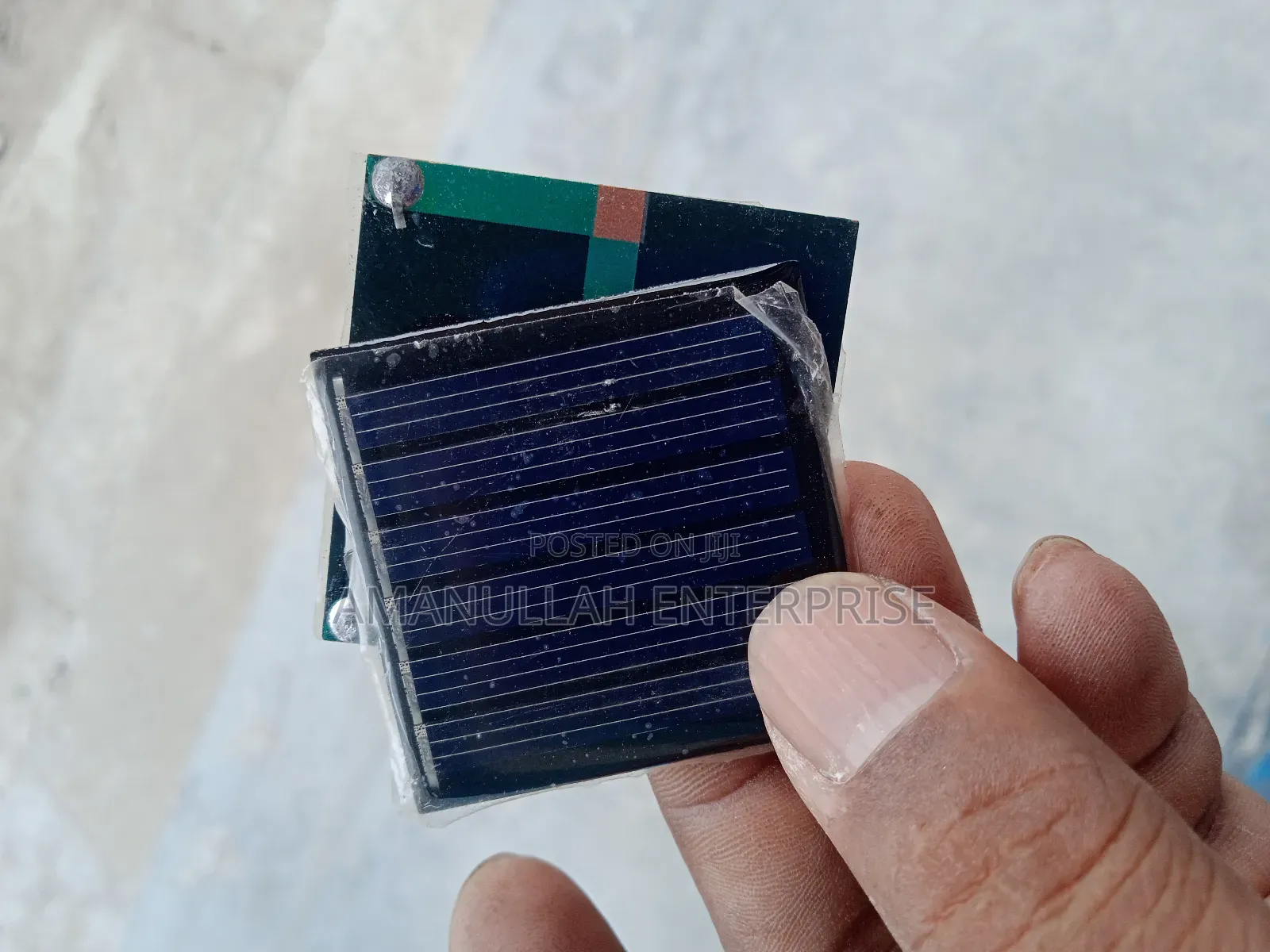 Mini Solar Panel Convert Sunlight Into Electrical Energy.
