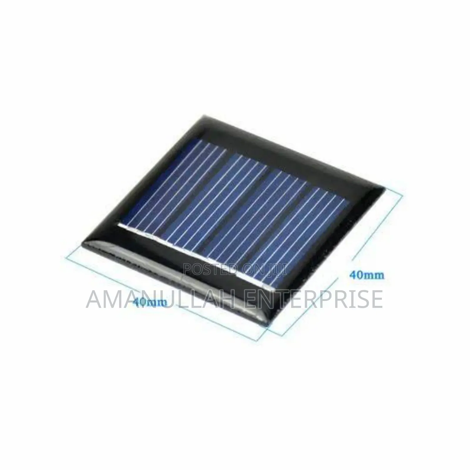 Mini Solar Panel, Likely a Polycrystalline Solar Cell.