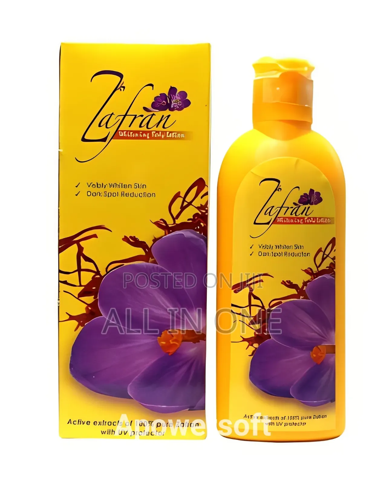 Zafran Whitening Lotion Kashmir-Pakistan)