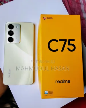 New Realme C75 128 GB Gold
