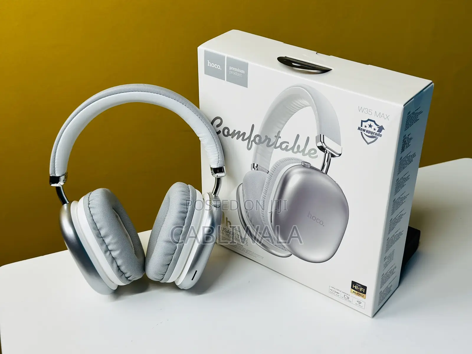 Hoco W35 Max Wireless Bluetooth V5.3 Headphone With 90 Hours Playtime