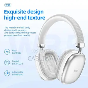 Hoco W35 Max Wireless Bluetooth V5.3 Headphone With 90 Hours Playtime