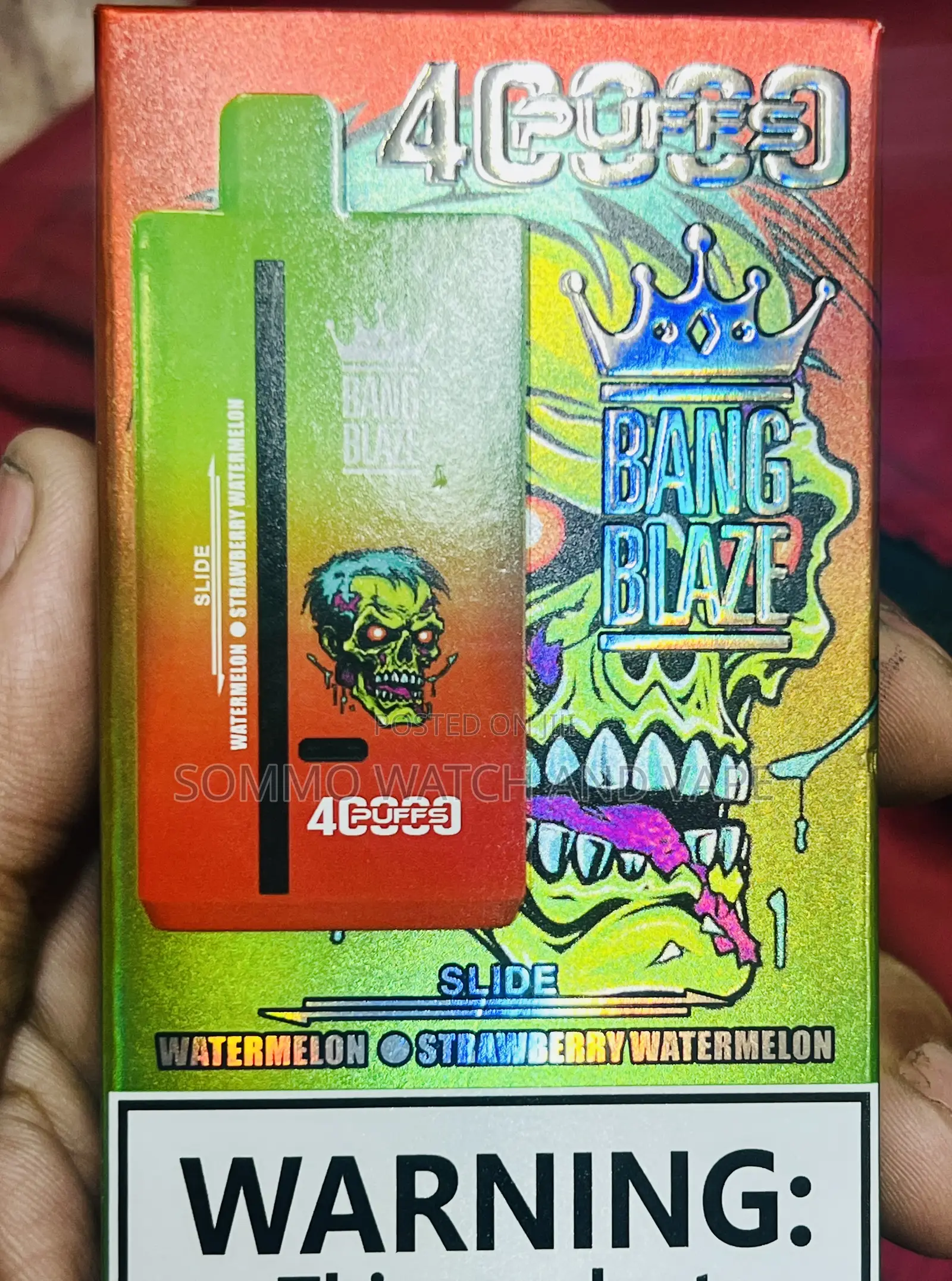 40000 Puffs Vape(Double Flavor)