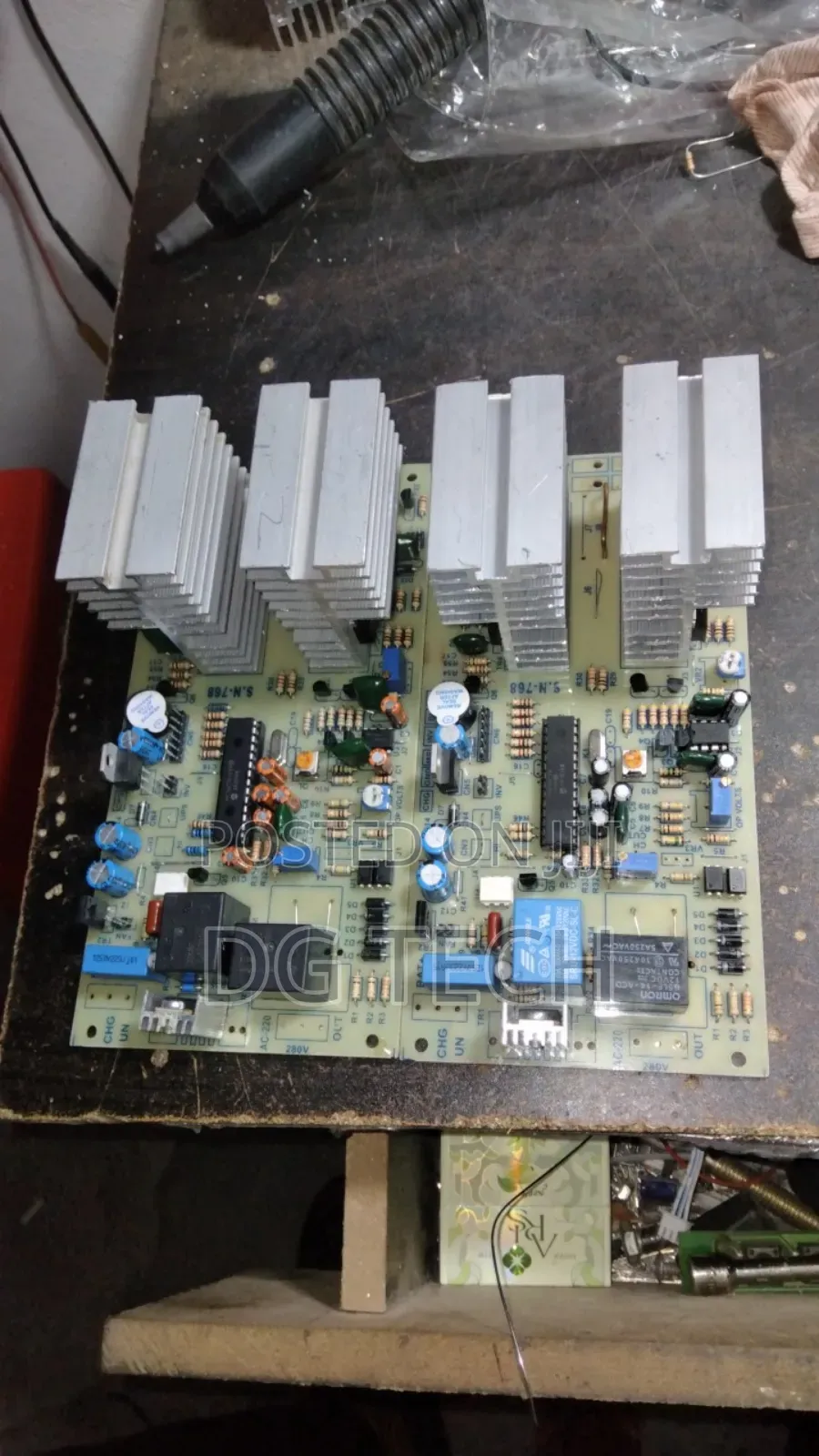 876 Model Ips Ups Circuit Bord Led /6 Mosfet 3205