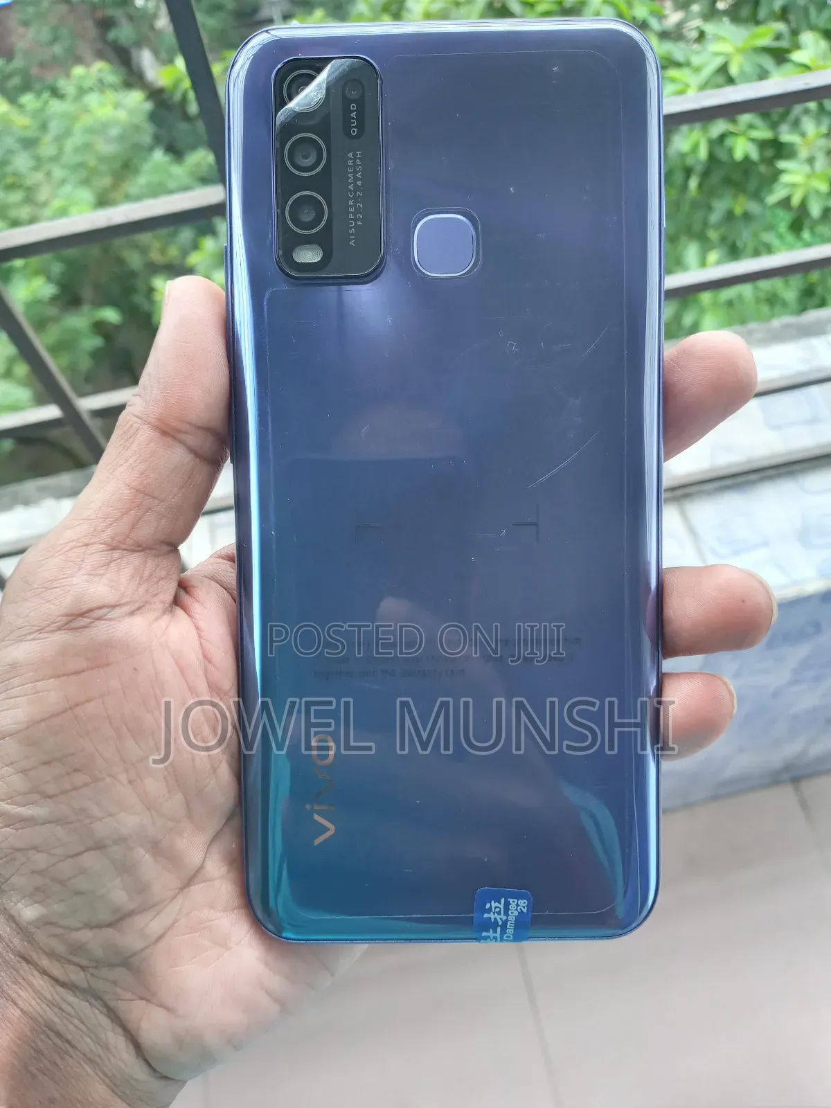 Vivo Y50 128 GB Blue