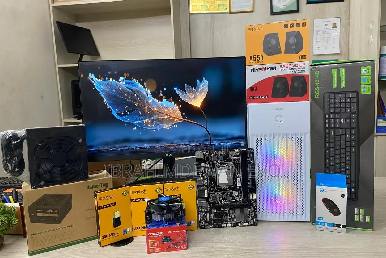 New Desktop Computer Asus 8GB Intel Core I5 SSD 256GB