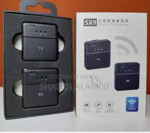 Sx9 ডুয়াল ওয়্যারলেস মাইক্রোফোন