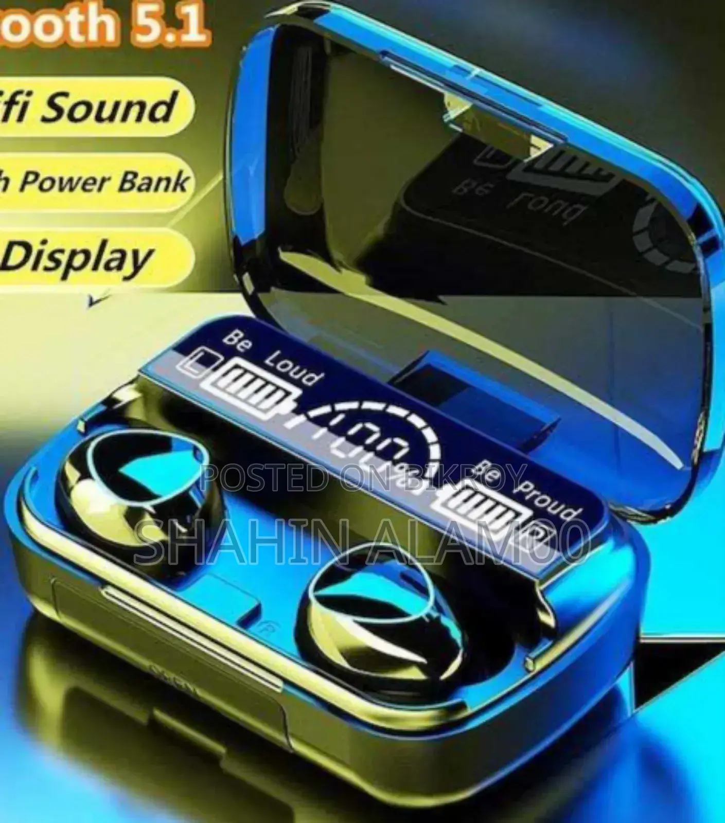 M10 TWS Waterproof Wireless Bluetooth Earbuds
