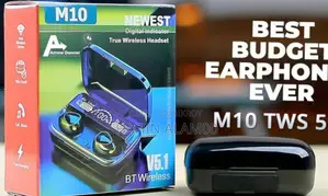 M10 TWS Waterproof Wireless Bluetooth Earbuds